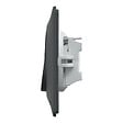 SCHNEIDER ELECTRIC - Bouton poussoir monobloc - Ovalis - Anthracite - 10A - vignette