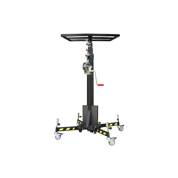 STOCKMAN - Elévateur lève-charge manuel LP125R 125kg hauteur 4560mm Stockman - large
