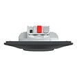 SCHNEIDER ELECTRIC - Ovalis Monobloc Interrupteur va et vient 10AX lumineux Anthracite - vignette