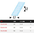 FACOM - Réglet 'long' semi-rigide inox 1 face 1000mm - FACOM - DELA.1056.1000 - vignette