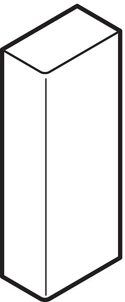 OBO BETTERMANN - Embout MS 50X20mm REHAU 260660 - large