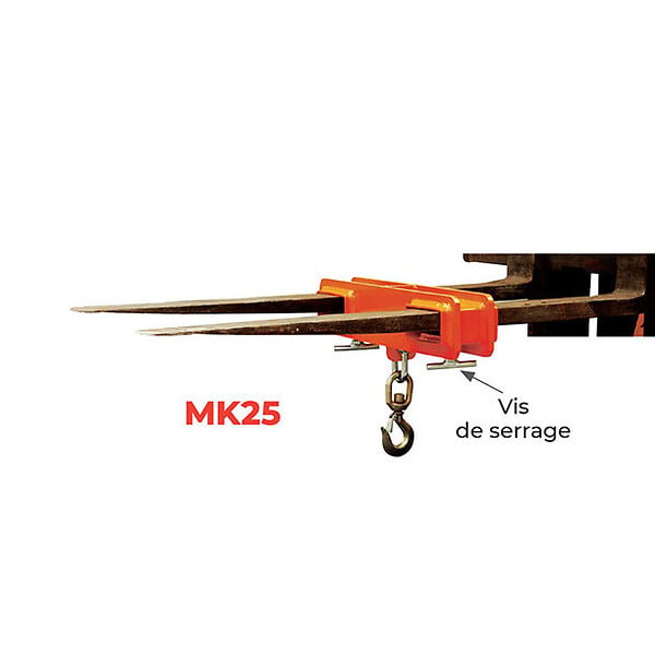 STOCKMAN - Potence MK25 pour chariot élévateur 2500kg Stockman - large