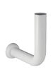GEBERIT - Coude de chasse 90° haute position avec rosace 20x20cm blanc - GEBERIT - 118.008.11.1 - vignette