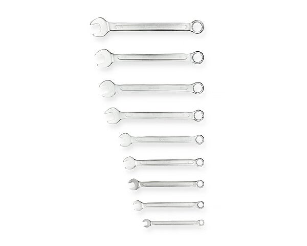 HANGER - Jeu de 9 clés mixtes de 8 à  19 mm - HANGER - 210090 - large