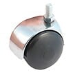 AVL - Roulette double galet 50mm tige M8 chromée - AVL - 595230AC - vignette