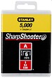 STANLEY - Agrafes Type A 6mm boîte de 1000 - STANLEY - 1-TRA204T - vignette