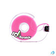 ID-SCRATCH - Bande scratch auto-agrippante - Plastique - Rose fluo - 2 m - vignette