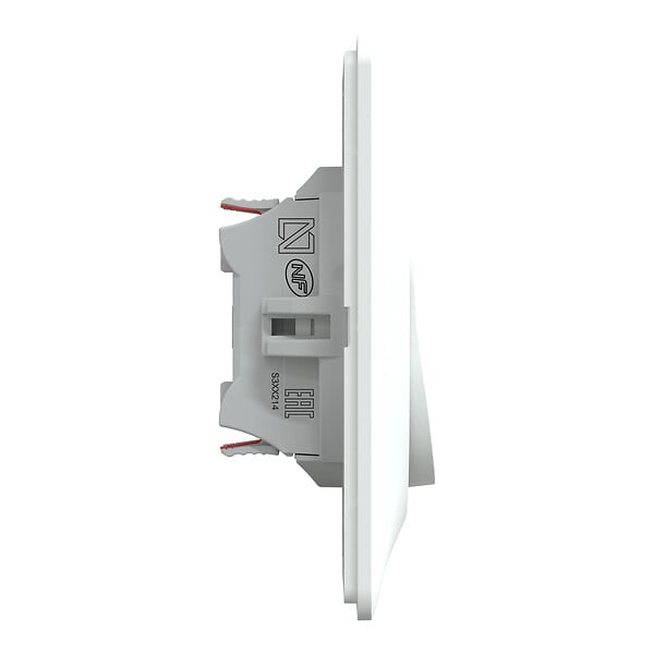 SCHNEIDER ELECTRIC - Interrupteur double va-et-vient - Ovalis - Blanc - 10AX - large