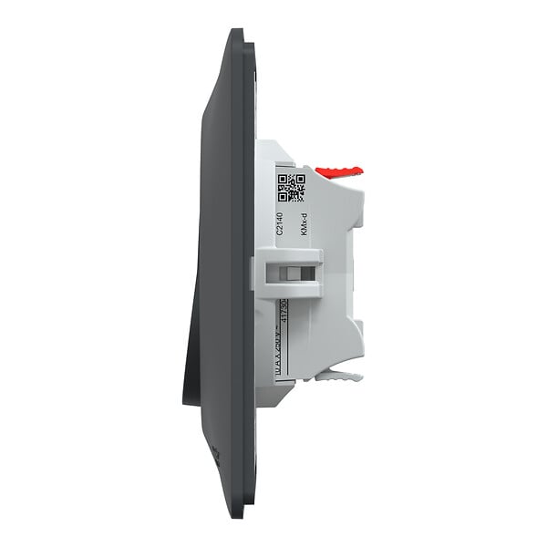 SCHNEIDER ELECTRIC - Interrupteur volet roulant - Ovalis - Anthracite - 6AX - large