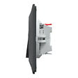 SCHNEIDER ELECTRIC - Interrupteur volet roulant - Ovalis - Anthracite - 6AX - vignette