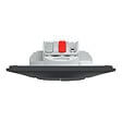 SCHNEIDER ELECTRIC - Interrupteur volet roulant - Ovalis - Anthracite - 6AX - vignette