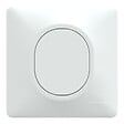 SCHNEIDER ELECTRIC - Obturateur - Ovalis - Blanc mat - 68% recyclé - vignette