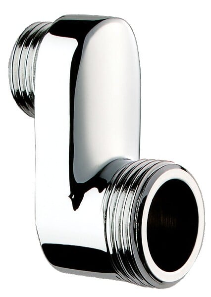 DELABIE - Raccord sanitaire excentré chromé MF 1/2'' L 19mm (la paire) - DELABIE - 853327.2P - large