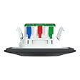 SCHNEIDER ELECTRIC - Prise 2P+T affleurante + USB-C Ovalis - Anthracite - 10,5 W - vignette