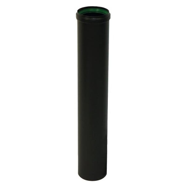 TEN - Tuyau noir mat 100 cm Ø 80 + joint - large