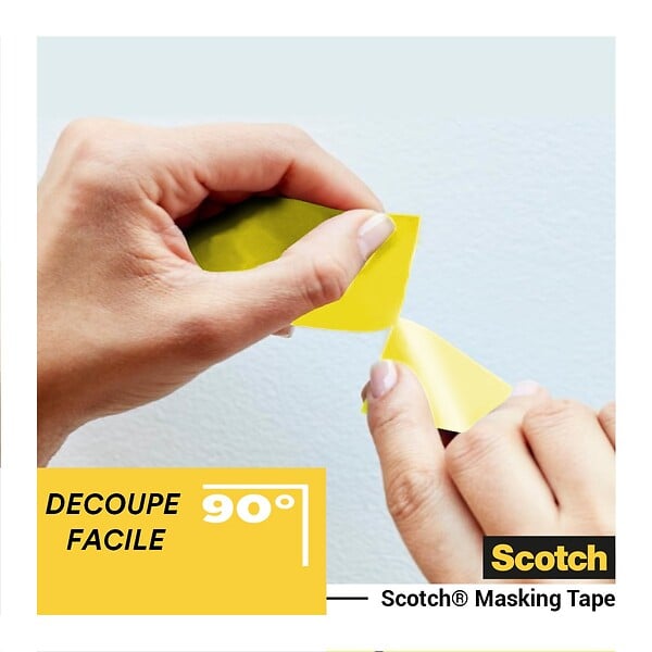 SCOTCH - Ruban de masquage Spécial Extérieur 41mx36mm - large