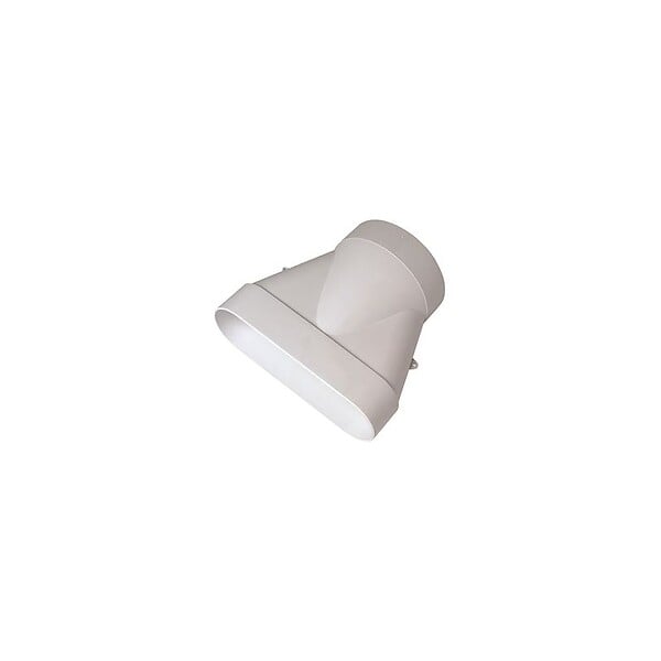 ALDES - Raccord mixte Minigaine pour conduits rigides PVC - 60 x 200mm - ø125mm - large