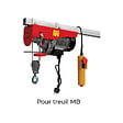 STOCKMAN - Potence tournante MF60/75 pour treuil MB 600kg Stockman - vignette