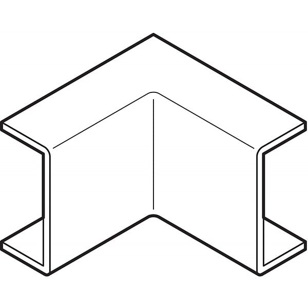OBO BETTERMANN - Angle extérieur MS 30x10mm REHAU 265866 - large