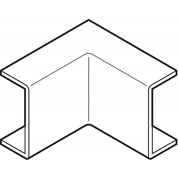 OBO BETTERMANN - Angle extérieur MS 22X10mm REHAU 265786 - large