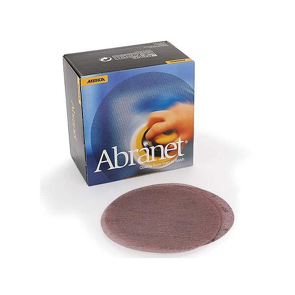 MIRKA - Disque Abranet diamètre 150 mm Grain 180 boîte de 50 - large