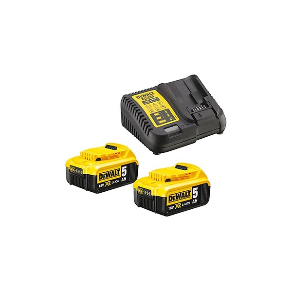 DEWALT - Perforateur SDS sansfil XR Dewalt DCH273P2 18 V  2 batteries 5 Ah  chargeur  TSTAK - large