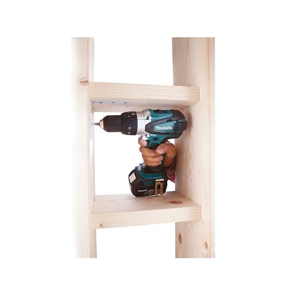 MAKITA - Perceusevisseuse sansfil Makita DDF458RTJ 18 V  2 batteries 5 Ah BL1850  chargeur  Makpac 2 - large