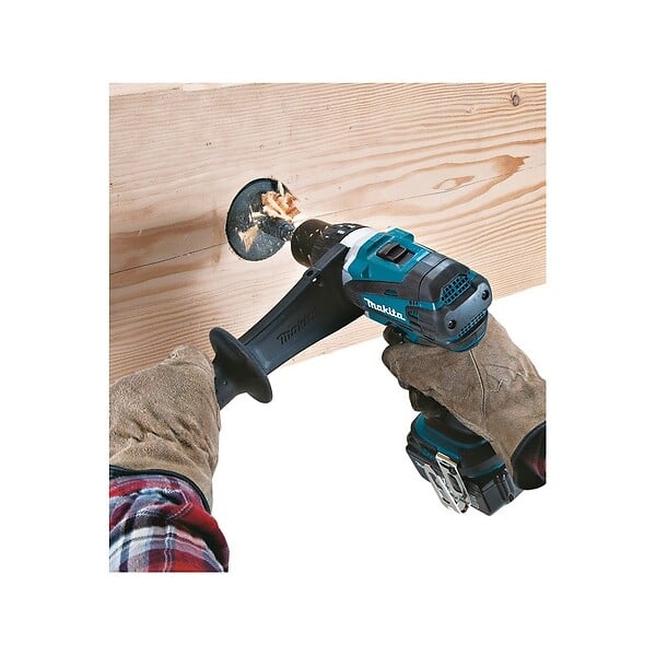 MAKITA - Perceusevisseuse sansfil Makita DDF458RTJ 18 V  2 batteries 5 Ah BL1850  chargeur  Makpac 2 - large