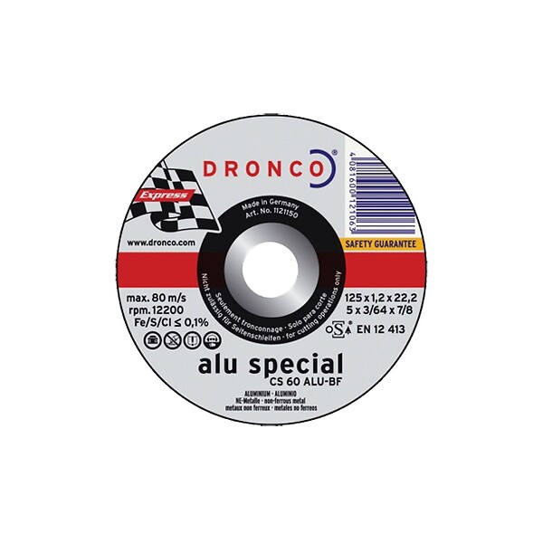 DRONCO - Disque à  tronçonner Dronco CS 60 Alu  1121150100 - large