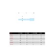 FACOM - FACOM - EH.2L - Embouts standards longs série 2 pour vis 6 pans creux - EH.206L - vignette