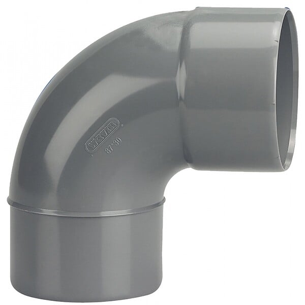 WAVIN - Coude PVC Wavin Mâle Femelle 87 30 à˜ 110 WAVIN - large