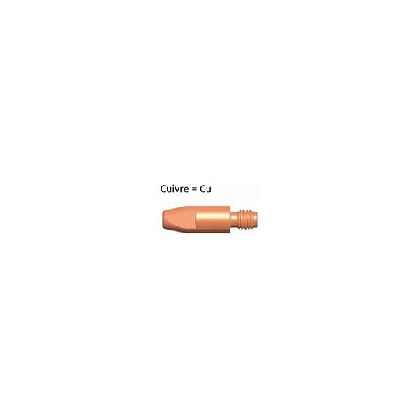 THERMACUT - Tubes contact Abicor Binzel compatibles pour torches MB Binzel - large