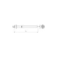RAWL - Tige fileté métrique acier classe 58 Rawl RSTUDS  RSTUDS10130 - vignette