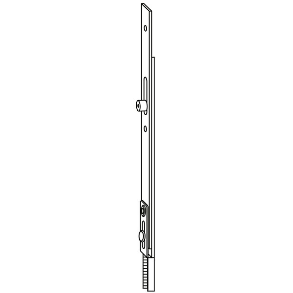 FERCO - Prolongateur de crémone Ferco Europa 1 galet 609 mm  G191250001 - large