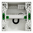 SCHNEIDER ELECTRIC - Coffret VDI 13 modules Resi9 - 4xRJ45 Cat6 - Grade 2TV - vignette
