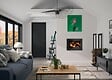 INVICTA - Foyer à bois fonte - 700 Eos - Anthracite - 8,4kW - vignette
