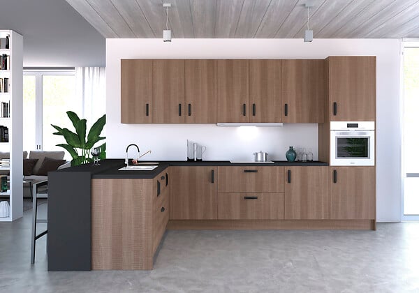 Porte de meuble de cuisine Nerva - L40xH70cm - large