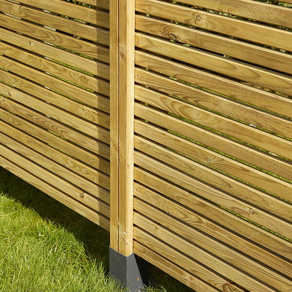 CERLAND - Ecran de jardin Arizona en pin - 1800x1800mm - Ep.35mm - large