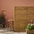CERLAND - Ecran de jardin Arizona en pin - 1800x1800mm - Ep.35mm - vignette
