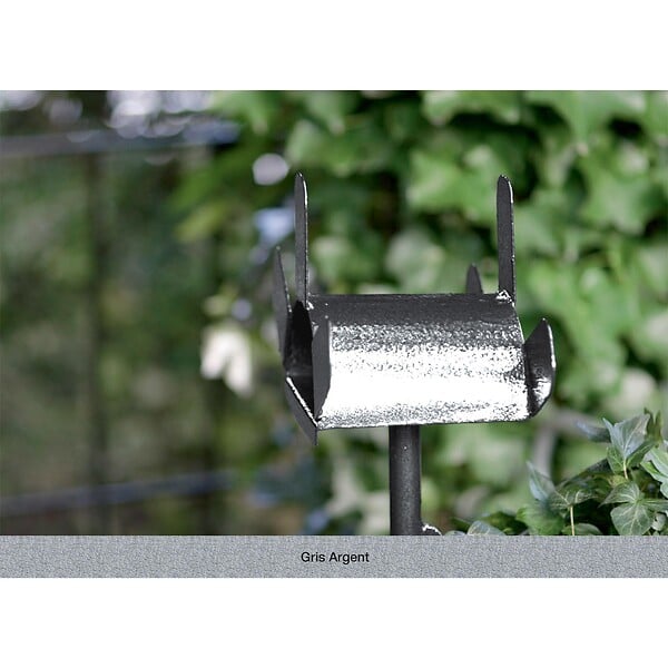 HAMMERITE - Peinture antirouille martelée Gris Argent 0,25L - large