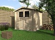 DECOR ET JARDIN - Abri de jardin bois - L.230xl.213xH.203cm - vignette