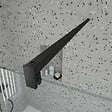 AURLANE - Paroi de Douche 140x195 cm en Verre Trempé 5 mm - Finition Noire - DARK ELEMENTARY - vignette