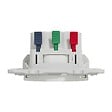 SCHNEIDER ELECTRIC - Prise de courant 2P+T affleurante - Odace - Blanc - 16A - vignette