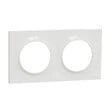SCHNEIDER ELECTRIC - Plaque de finition - Odace Styl - Blanc - 2 postes - vignette