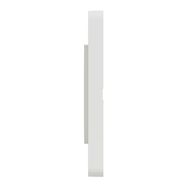 SCHNEIDER ELECTRIC - Plaque de finition Odace Touch - Blanc - 1 poste - large