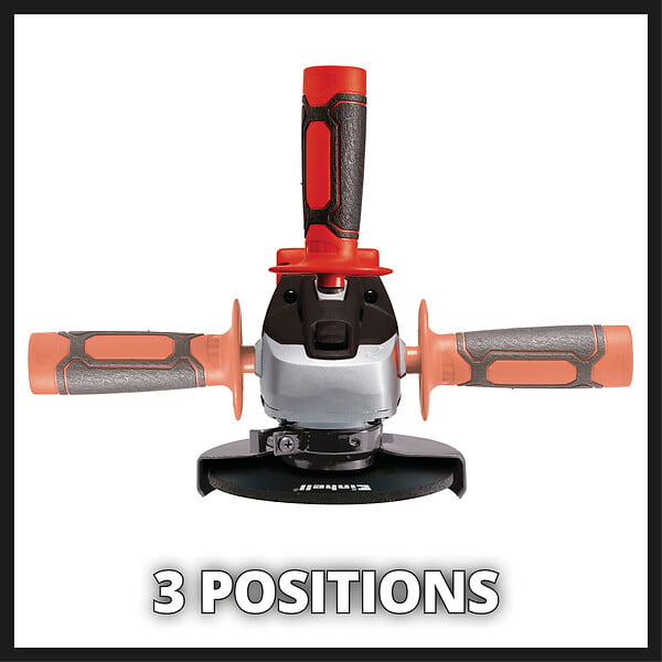 EINHELL - Meuleuse d'angle sans fil 18V - Diam.115mm - 8500 tr/min - large