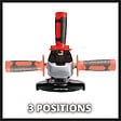 EINHELL - Meuleuse d'angle sans fil 18V - Diam.115mm - 8500 tr/min - vignette