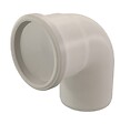 UBBINK - Coude PPTL Ø 80 CHEMILUX - Coude à 45°- réf : 222954 - vignette