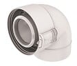 UBBINK - Coude 45° Rolux condensation D60/100mm PPTL/PP sekurit - UBBINK - 229200 - vignette