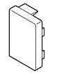 OBO BETTERMANN - Embout AX EMB3216 36x16x18mm blanc - OBO BETTERMANN - 6131282 - vignette